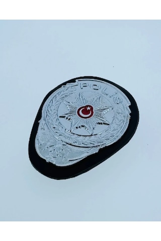 Polis Kemer Rozeti Demir Rozet Gri