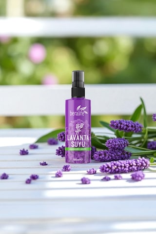 Lavanta Suyu %100 Saf Ve Doğal Canlandırıcı Ve Besleyici Etkili Tonik Lavanta Hidrosolü 100 Ml