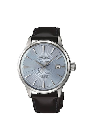 Seiko Srpb43j Otomatik Deri Siyah 41 Mm Erkek Kol Saati Gri