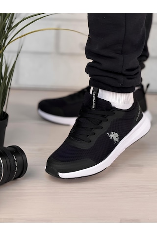U.s. Polo Assn. Smart Kadın Sneaker Ayakkabı Siyah Siyah