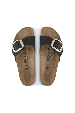Birkenstock Bırkenstock Madrıd Bıg Buckle Lenb Kadın Terlık 1023342 Siyah