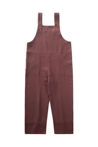 Cigit Bol Paça Keten Salopet 2-7 Yaş Mürdüm Mürdüm