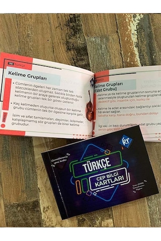 KPSS Tüm Sınavlar İçin Türkçe Tarih Coğrafya Vatandaşlık Cep Bilgi Kartları Seti KR Akademi