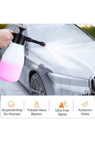 Coofbe Yüksek Basınçlı Araç Yıkama Sabun Köpürtücü Spreyi Araç Ot