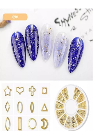 Metal Nail Art Tırnak Süsü F693-09