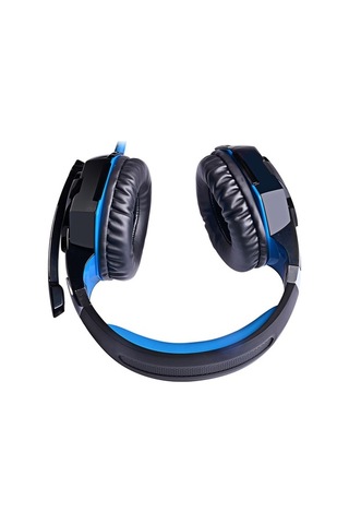 Fastbuy G2000 Oyuncu Kulaklığı - 50mm Sürücü, Deri Kaplı, Led Işık, Mikrofonlu, Usb+3.5mm, Düşük Frekans, Uzun Konfor