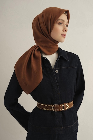 Armine S00oa0444439 16 Armine Pamora Eşarp 2 Kahverengi