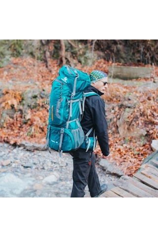 Kuara Su Geçirmez Outdoor Trekking Sırt Çantası - 80l, Yeşil