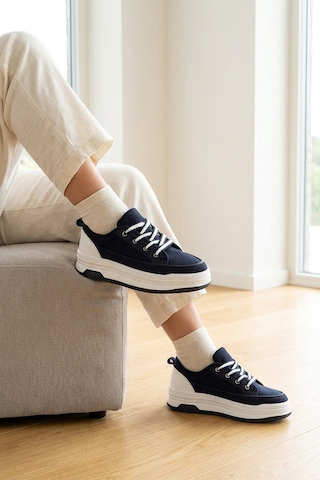 Dark Seer Ds Opal Sneaker 2025 Kadın Lacivert-beyaz