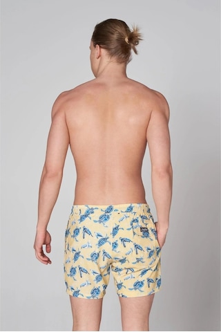 John Frank Erkek Deniz Şortu jfssswl51-turtle-yellow-13106 001