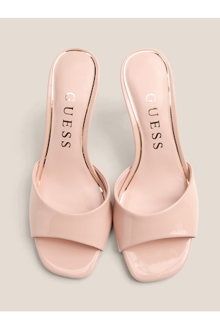 Guess Carisse Kadın Topuklu Terlik Flpcaıpaf03 Pudra