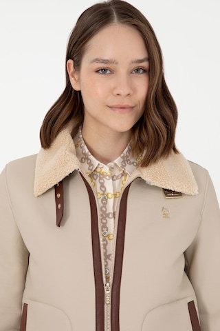 U.s. Polo Assn. Kadın Ekru Deri Mont-kaban 50297261-vr019 Ecru