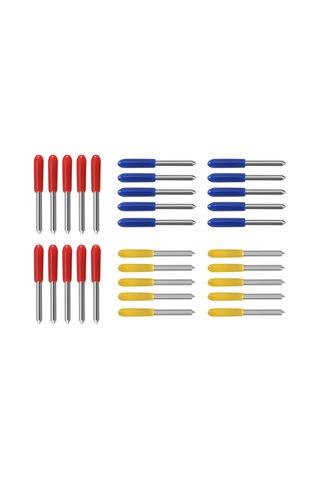 30 Adet 30 45 60 Derece Roland Plotter Bıçak Ofseti