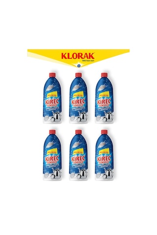 Klorak Kireç Sökücü 750 Ml 6 Adet 6'lı Set