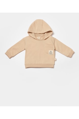 BabyCosy Organik Kapüşonlu Sweatshirt & Pantolon Seti Csy8003 001
