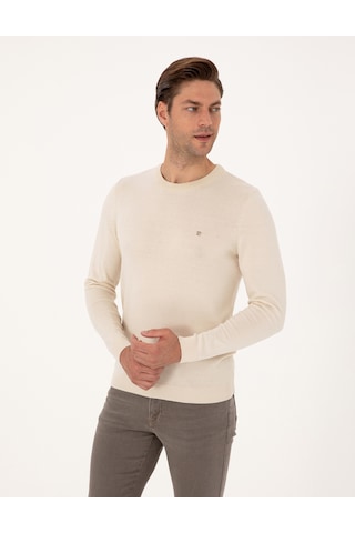 Pierre Cardin Erkek Bej Kazak /triko 50314192-vr011 Bej