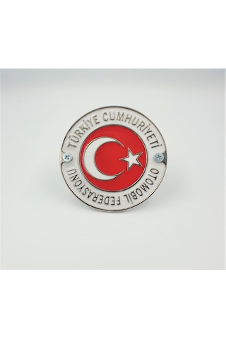 Türkiye Otomobil Federasyonu Döküm Vidalı Panjur Arması (459701633)