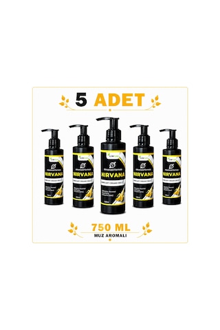 Nirvana Muz Aromalı Kayganlaştırıcı Jel 5 x 750 ML