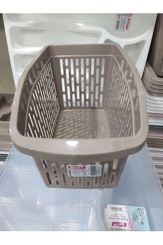 Dolap Ve Raf Düz. 6,5 Lt Geniş Cabinet And Shelf Organizer 6,5 L Large Kahverengi