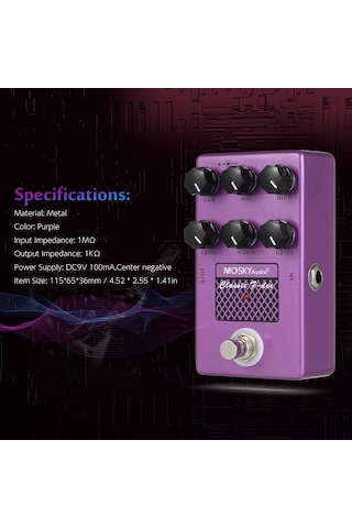 Moskyaudio Box Analog Fender- Amerıcan Classıc F-der