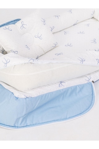 Tiffany Taşınabilir Çantalı Babynest - Mavi