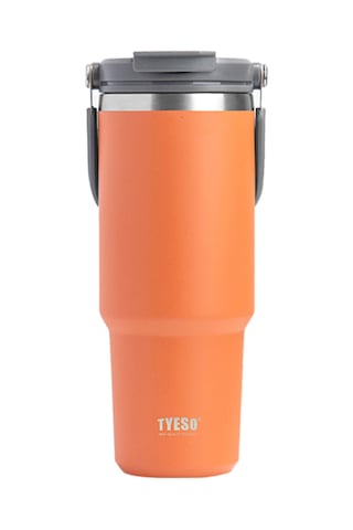 Tyeso Dailyneed Termos Vakumlu Paslanmaz Çelik İki Katmanlı 900ml - Turuncu TS-8828T