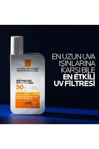 Anthelios Uvmune 400 Fluid İnvisible Spf50+ Güneş Kremi 50 Ml