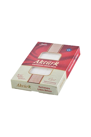 Aktürk Kastamonu Çekme Helva Sade Ve Fıstıklı 250 Gr 4 Lü Karma Paket