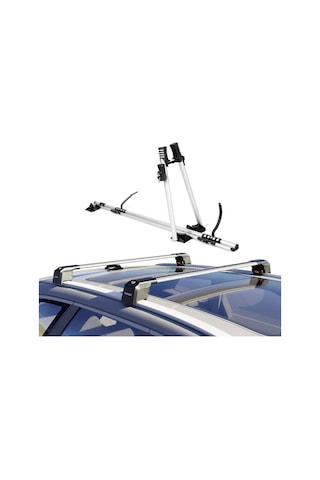 Hyundaı Bayon Bc3 Cuv 2021-sonrası Trx2 Tavan Barı & Bisiklet Taşıma Paketi Gri