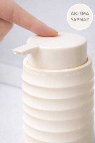 Krem Plastik Sıvı Sabunluk Pompalı El Sabunu & Bulaşık Deterjan Dispenseri Diğer