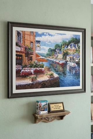 Sessiz Liman Ve Limana Karşı İkili Set - 1000 + 500 Parça İkili Puzzle Seti