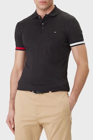 Tommy Hilfiger Erkek Polo Yaka T Shirt Mw0mw42743 Bds Siyah
