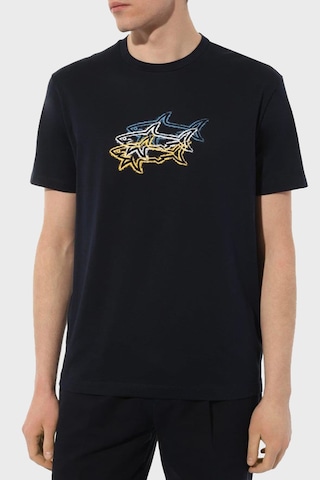 Paul & Shark Erkek T Shirt 24411041 013 Lacivert Lacivert