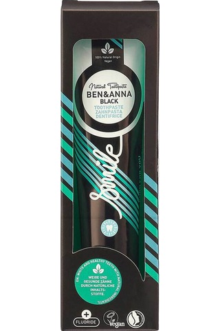 Ben & Anna Florürlü Aktif Karbon Diş Macunu 75 Ml Beyazlatıcı Ferah Nefes Vegan