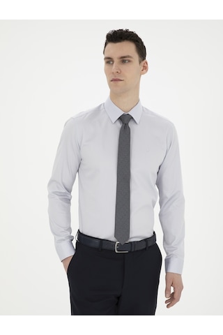 Pierre Cardin Erkek Gri Gömlek Basic 50286102-vr024 Gri