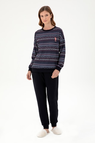 U.s. Polo Assn. Kadın Lacivert Pijama Takım 50303403-vr033 Lacivert