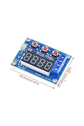 Lumaworld Zb2l3 Led Dijital Akü Test Cihazı 18650 Lityum 36v 3a Deşarj Kapasite Ölçer