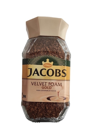 Jacobs Velvet Foam Gold  Çözünebilir Hazır Kahve 100 G