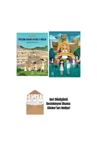 Hititlerin Başkenti Hattuşa Yı Görelim Eğlenceli Tarih Serisi 3 + Göbeklitepe Perileri Efsanevi Yerler Serisi 2