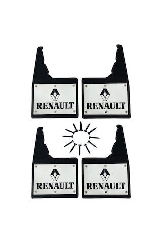 Renault 9 Broadway Spring Fairway Uyumlu 4 lü Ön-Arka Perçinli Paçalık Tozluk Çamurluk REN1RX021YD