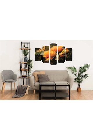 Md60 Uv Baskılı Tablo 5 Parça Md60 Uv Baskılı Tablo 5 Parça