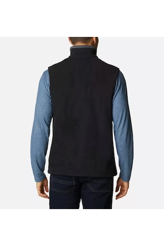 Columbia Fast Trek Fleece Vest Erkek Polar Yelek Am1056-009 Siyah