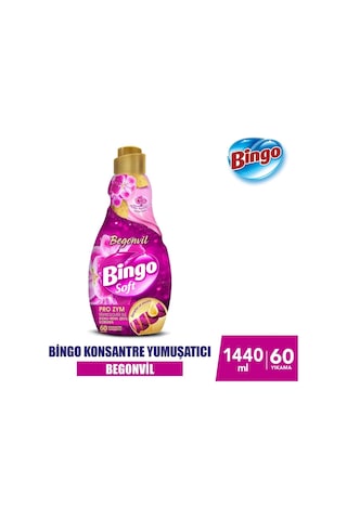 Bingo Soft Konsantre Yumuşatıcı Begonvil  1440 ML