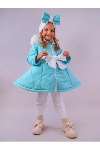 Kinderoom Kapüşonlu Mevsimlik Ceket 208366706 Naneli