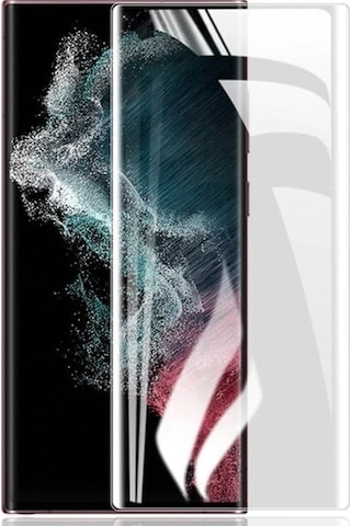 Logis Samsung Galaxy Uyumlu S23 Ultra Tam Kaplayan 5d Antistatik Ekran Koruyucu Cam