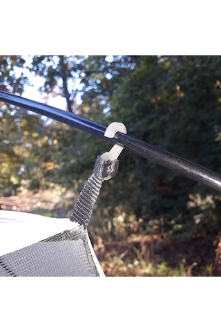 Çadır Direği (pol) Kancası Kolay Çadır Kurulum Aparatı 10 Adet Çok Renkli