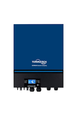 Tommatech 11kw Pro İnverter + 4 X 51.2v 102ah Lityum Batarya Seti Güç Kablosu Dahil