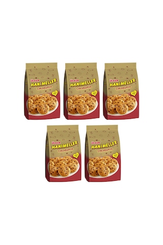 Ülker Hanımeller Çokodamla Kakaolu Damla Bisküvi 5 x 150 G
