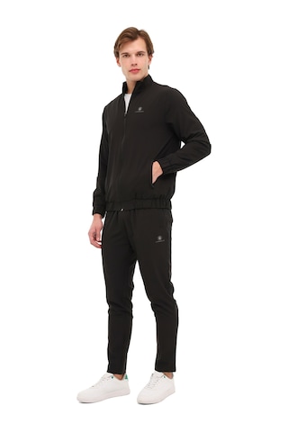 Lumberjack Mb Bs04 Woven T.suıt 6fx Siyah Erkek Eşofman Takımı Siyah