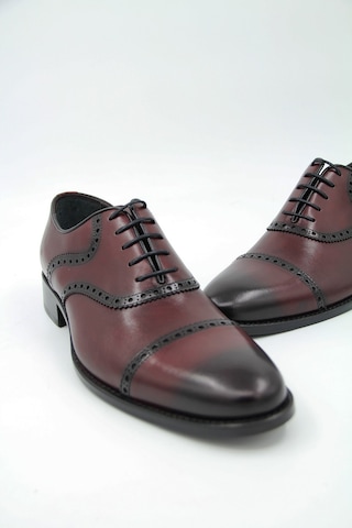 Oggi 013700-4 Erkek Klasik Ayakkabı - Bordo-bordo